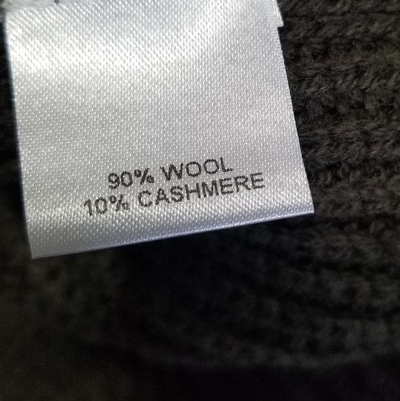 Michelle Mason Women’s Wool Cashmere Blend Cold Shoulder Sweater Dress Sz M - Picture 10 of 12